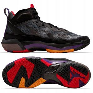Air JORDAN 37 Raptors US 12 Adult Black Purple Red NIKE Basketball Retro XXXVII